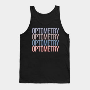 Optometry Eye Doctor Optometrist Tank Top